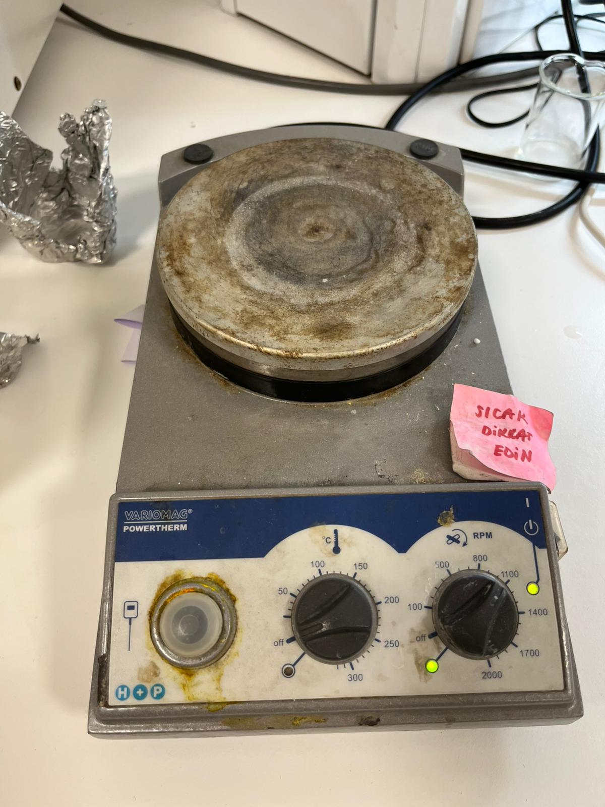 Isıtıcılı Manyetik Karıştırıcı-Fotoğraf